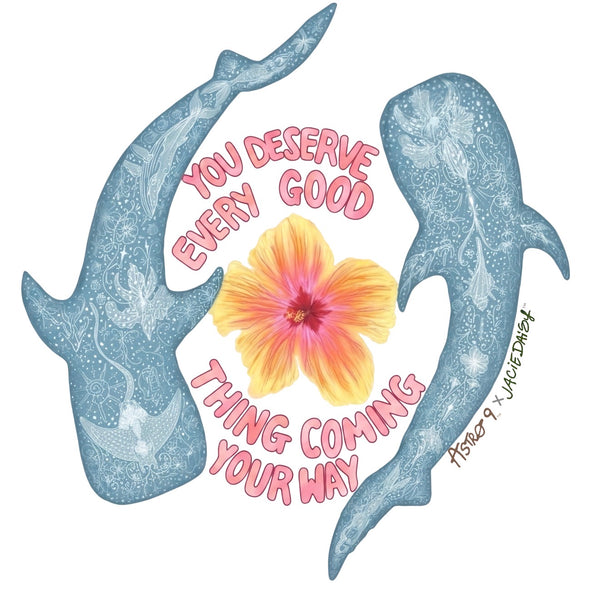 Whale Sharks Sticker