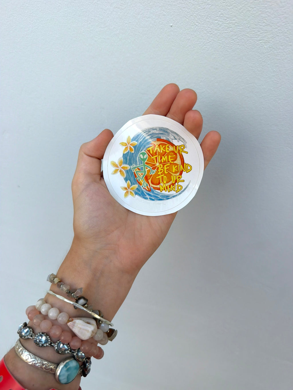 Citrus Surfer Sticker