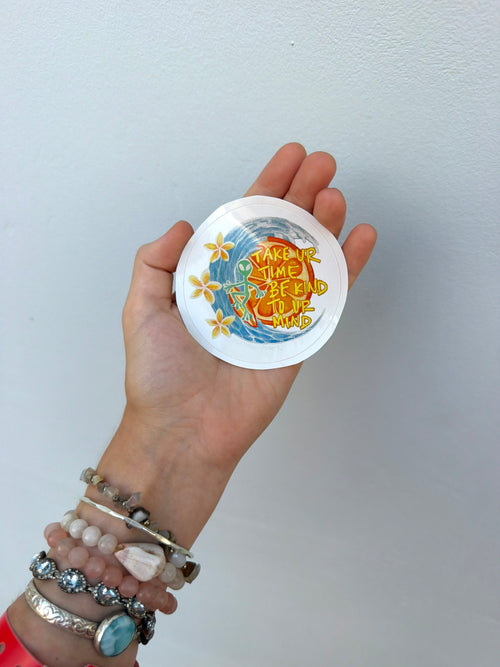 Citrus Surfer Sticker